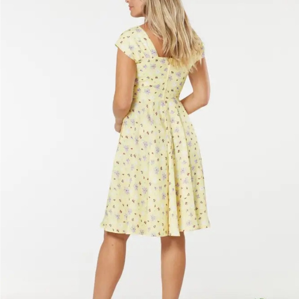 Floral Yellow Dress